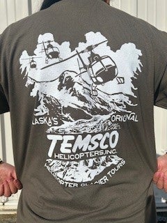 Helicopter Glacier T-Shirt | TEMSCO Helicopters, Inc